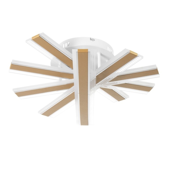 Люстра с ПДУ Люстра с ПДУ "Джема" LED 140Вт 3000-6000Вт RGB золото 50х50х12см BayerLux