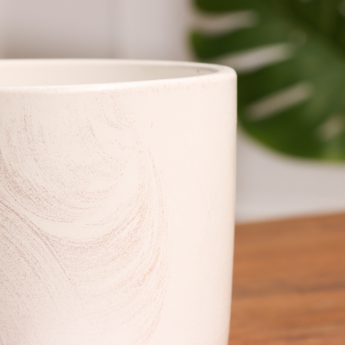 Горшок цветочный Орион белый 0.8 л Горшок цветочный Орион белый 0.8 л