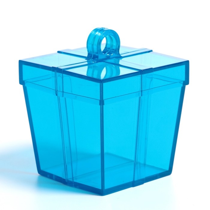 Грузик для воздушных шаров «Подарок», 8 х 6 х 6 см, цвета МИКС Грузик для воздушных шаров «Подарок», 8 х 6 х 6 см, цвета МИКС