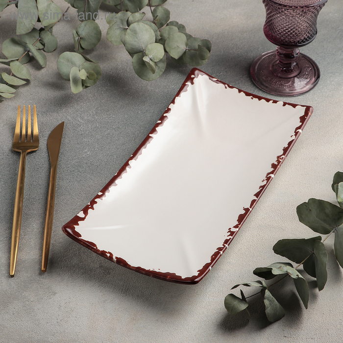 Блюдо для суши Antica perla, 14×27,5 см Блюдо для суши Antica perla, 14×27,5 см