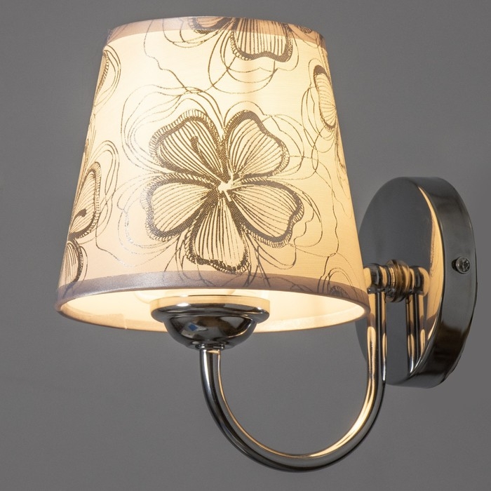 Бра "Лия" Е14 15Вт хром 14х26 см