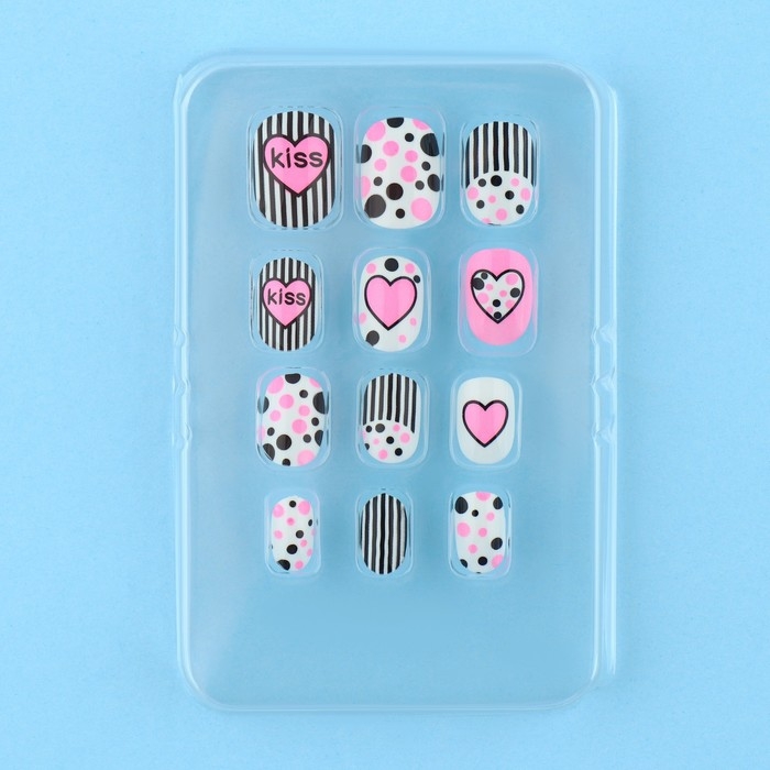 Детские накладные ногти «Модница», 12 шт Детские накладные ногти «Модница», 12 шт