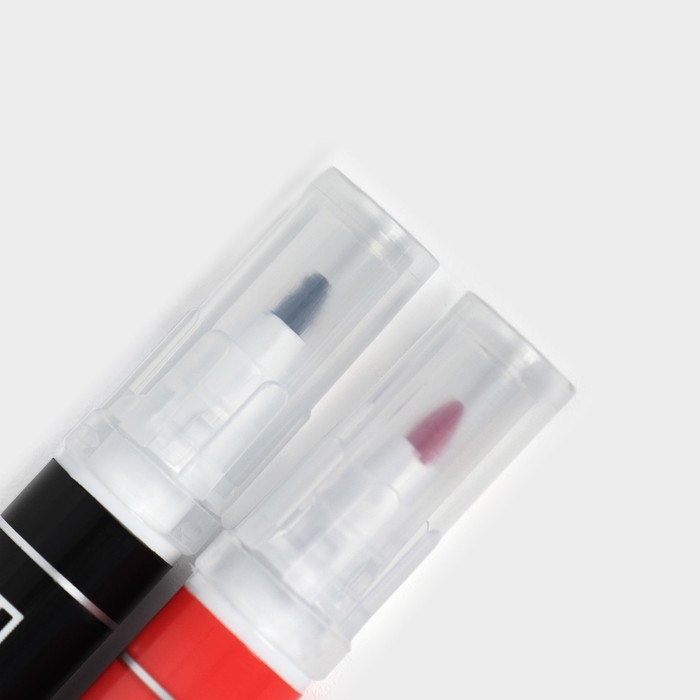 Набор маркеров для украшения десертов KONFINETTA, 2 шт, 16,5 см, чёрный, красный Набор маркеров для украшения десертов KONFINETTA, 2 шт, 16,5 см, чёрный, красный