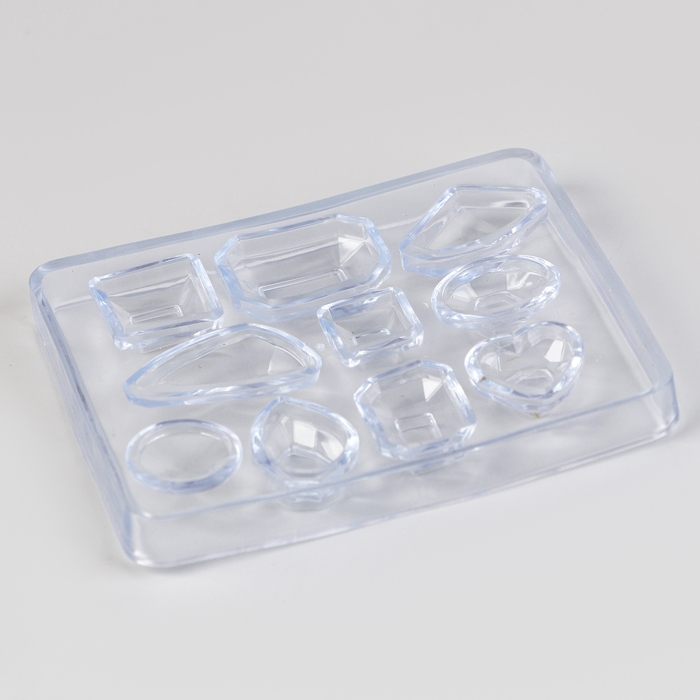 Силиконовый молд для эпоксидной смолы «Драгоценные камни» Силиконовый молд для эпоксидной смолы «Драгоценные камни»