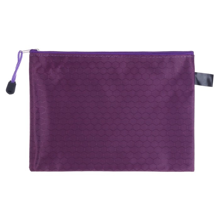 Папка-конверт на молнии Calligrata Папка-конверт на молнии Calligrata "Соты" А5, (170 х 245 мм), МИКС