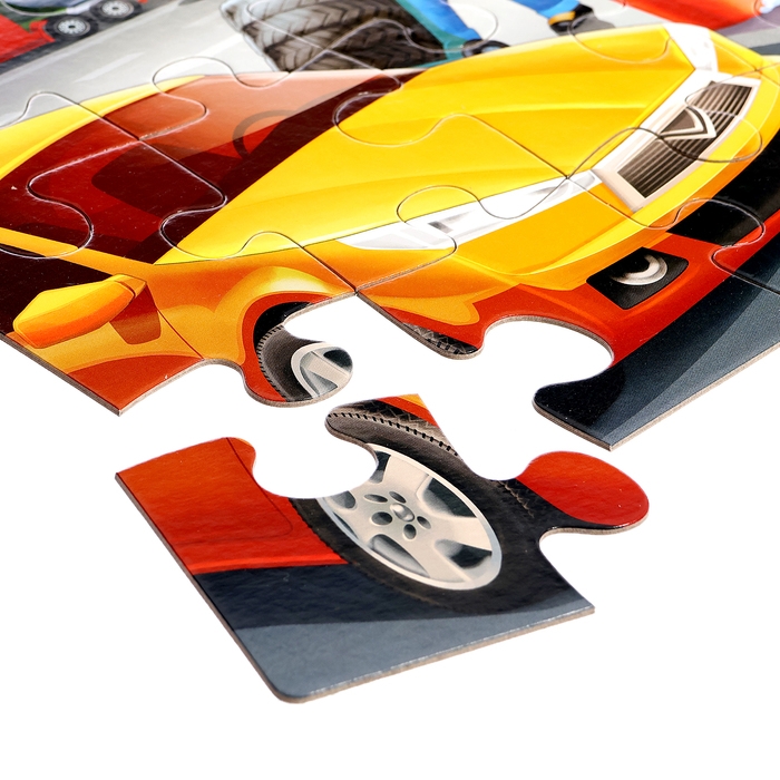 Макси-пазл «Заправка», 40 элементов Макси-пазл «Заправка», 40 элементов