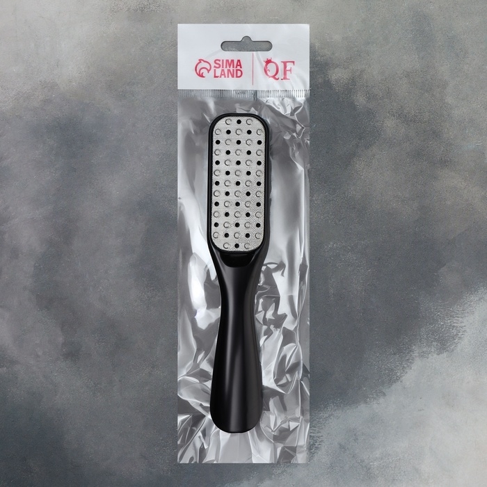 Пилка для ног, лазерная/наждачная, двусторонняя, 18 см, цвет чёрный Пилка для ног, лазерная/наждачная, двусторонняя, 18 см, цвет чёрный