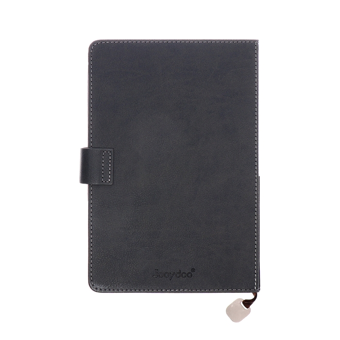 Ежедневник недатированный А5, 140л, клетка, к/зам, с ручкой, в подар. короб., Серый Ежедневник недатированный А5, 140л, клетка, к/зам, с ручкой, в подар. короб., Серый