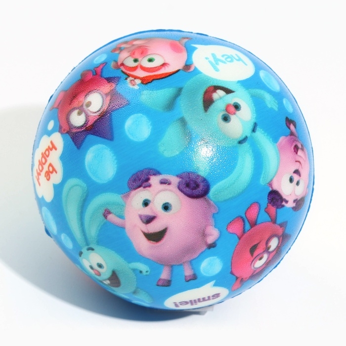 Мягкий мяч Смешарики «Друзья», 6,3 см, МИКС Мягкий мяч Смешарики «Друзья», 6,3 см, МИКС