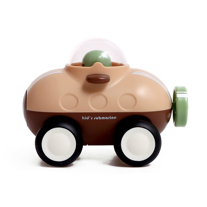 Машина инерционная «Подводная лодка», свет, звук, цвет коричневый Машина инерционная «Подводная лодка», свет, звук, цвет коричневый