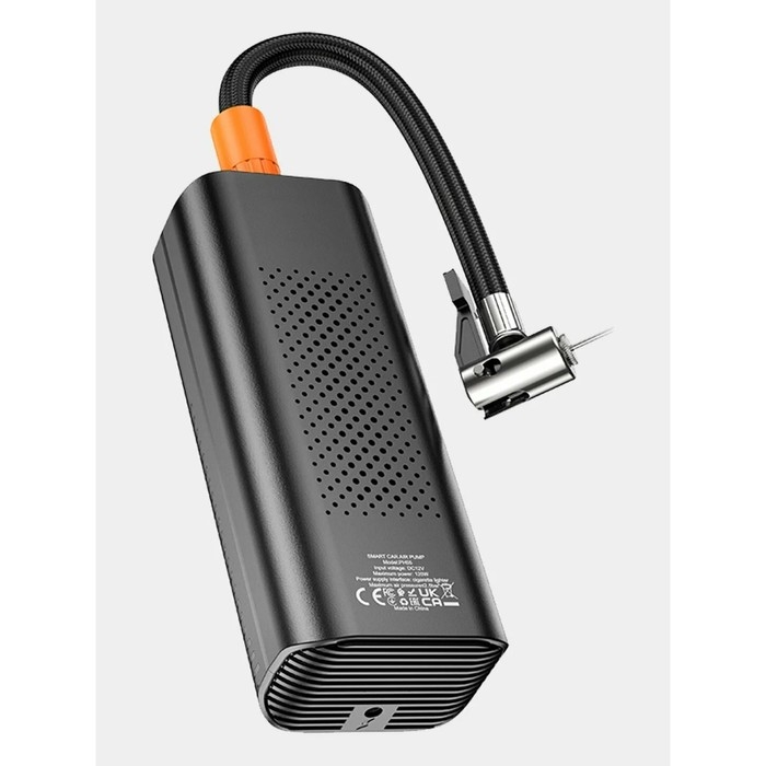 Компрессор Hoco PH55, 3,1 м, дисплей, чёрный Компрессор Hoco PH55, 3,1 м, дисплей, чёрный