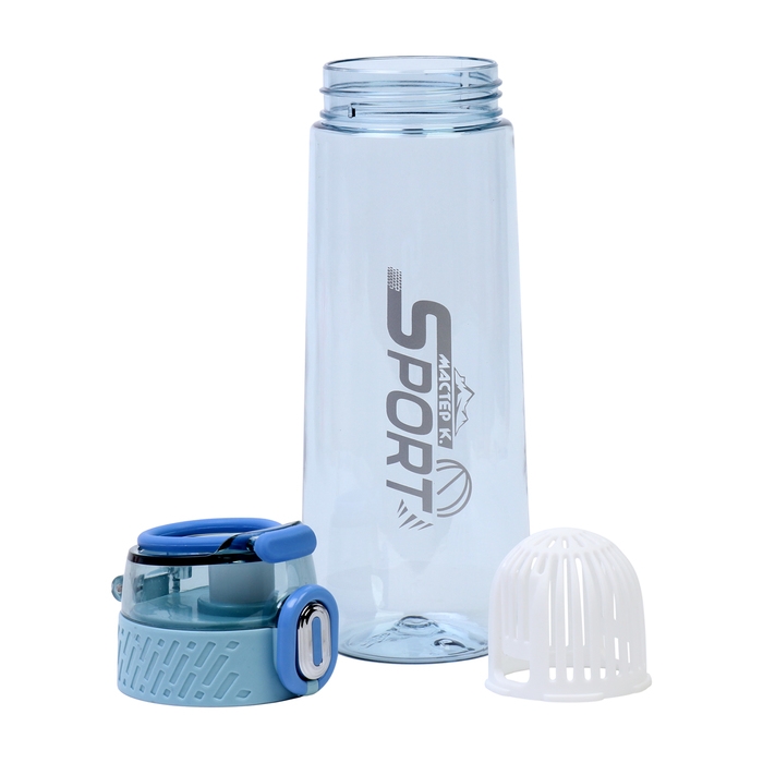 Бутылка для воды, 750 мл, SPORT, голубая Бутылка для воды, 750 мл, SPORT, голубая