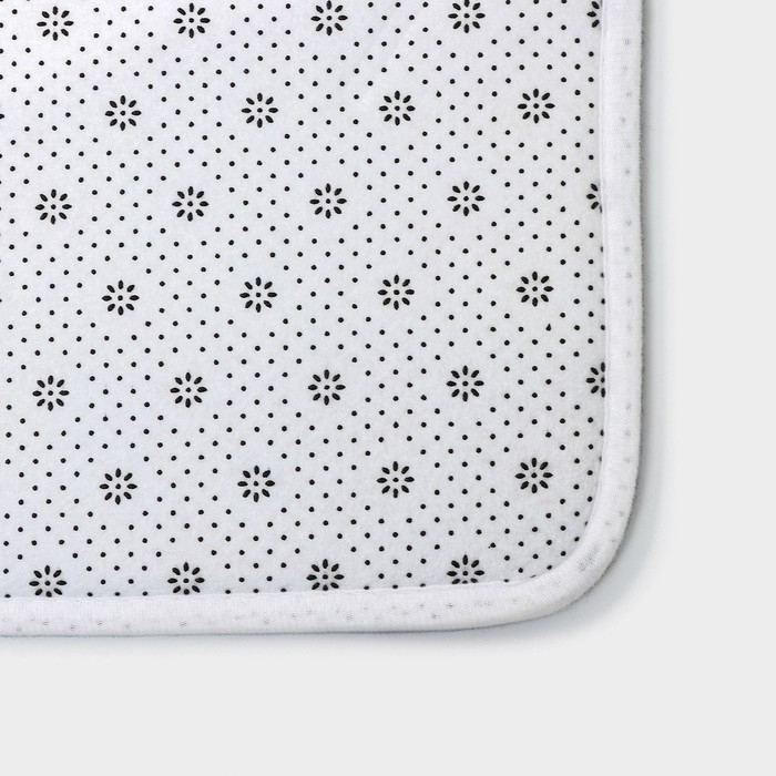 Коврик для ванной и туалета Доляна «Чёрная кошка», 40×60 см, цвет МИКС