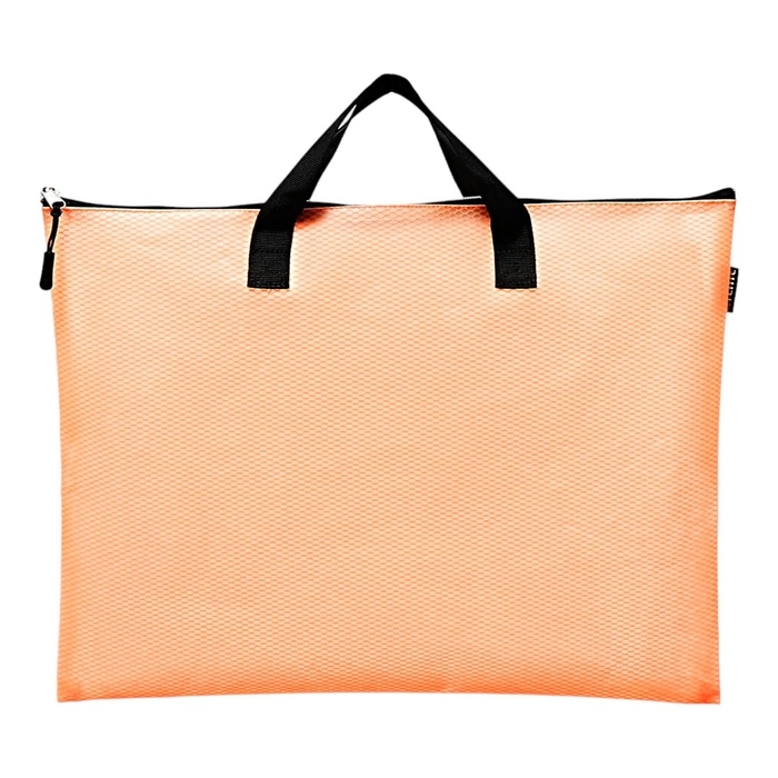 Папка для чертежей и рисунков A3, 420 х 330 х 20 мм, ПВХ, молния сверху, deVENTE Armour, оранжевая Папка для чертежей и рисунков A3, 420 х 330 х 20 мм, ПВХ, молния сверху, deVENTE Armour, оранжевая