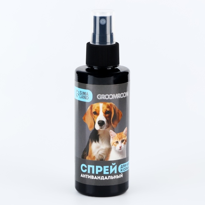 Спрей антивандальный «Groomroom» для кошек и собак, 150 мл