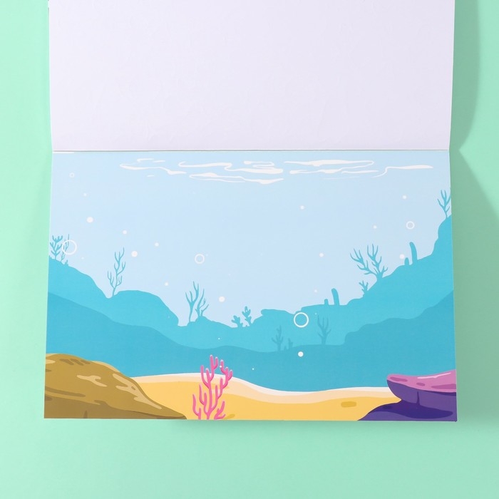 Наклейки в книжке Наклейки в книжке "Животные" + 5 фонов 20,7х14,2 см