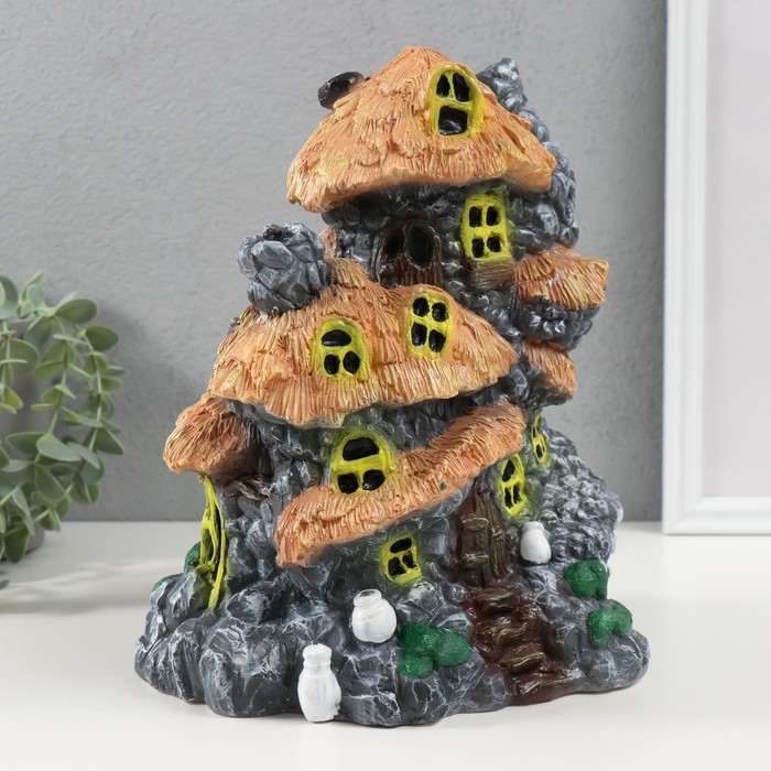 Копилка Копилка "Домик садовых троллей" 25х20х18 см