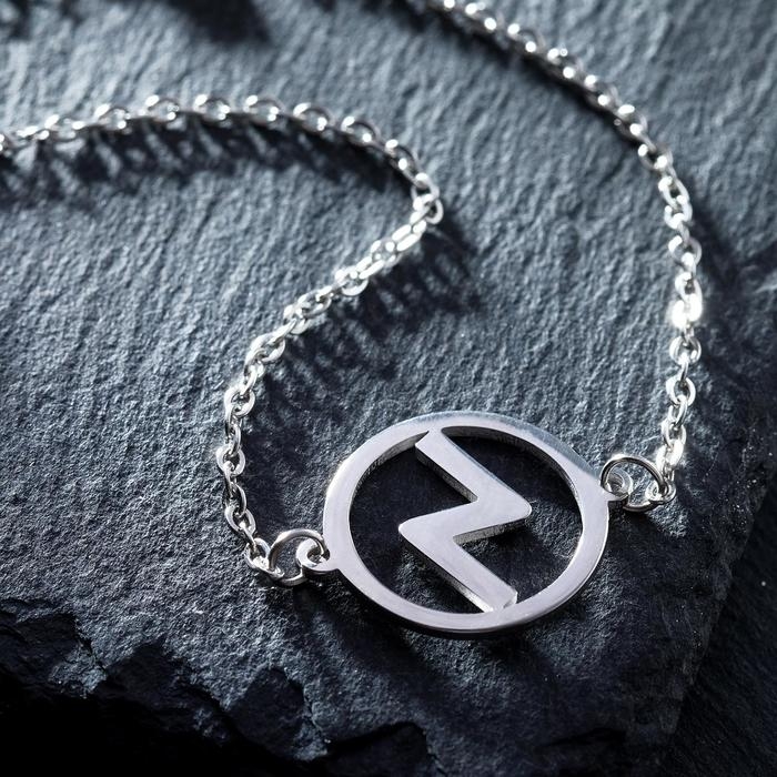 Браслет-оберег «Руны» успех, цвет серебро, 17 см Браслет-оберег «Руны» успех, цвет серебро, 17 см