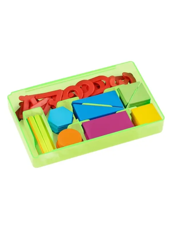 Касса счётных материалов &laquo;Учись считать&raquo;, 132 штуки, МИКС