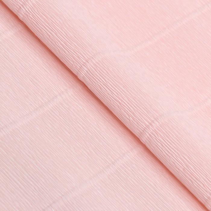 Бумага для упаковки и поделок, гофрированная, розовая, персиковая, однотонная, двусторонняя, рулон 1 шт., 0,5 х 2,5 м Бумага для упаковки и поделок, гофрированная, розовая, персиковая, однотонная, двусторонняя, рулон 1 шт., 0,5 х 2,5 м