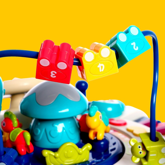 Развивающий столик «Весёлая игра», световые и звуковые эффекты Развивающий столик «Весёлая игра», световые и звуковые эффекты