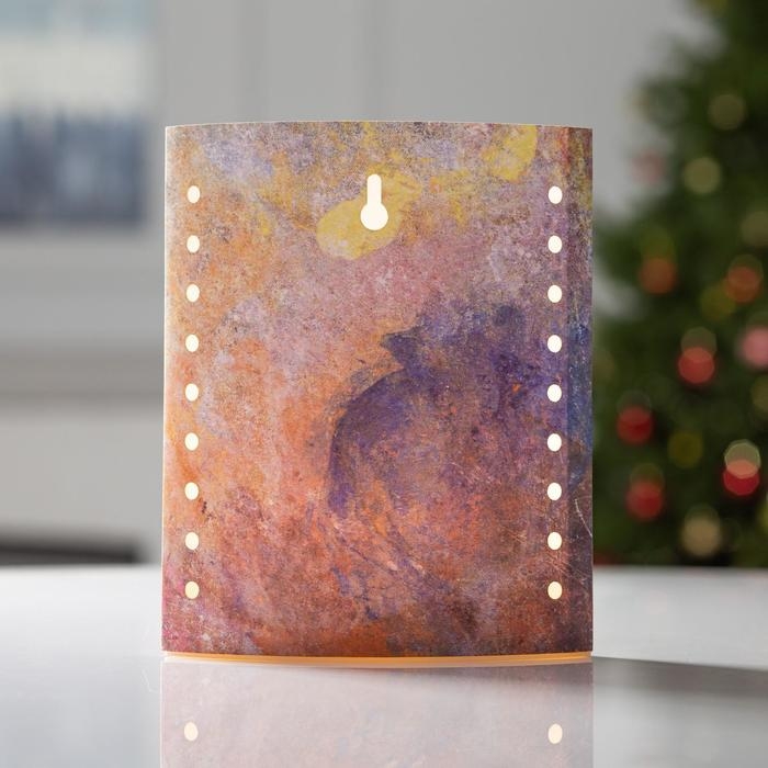 Светодиодная фигура «Лошадь» 13 × 16 × 5 см, картон, батарейка ААх2 (не в комплекте), свечение тёплое белое Светодиодная фигура «Лошадь» 13 × 16 × 5 см, картон, батарейка ААх2 (не в комплекте), свечение тёплое белое