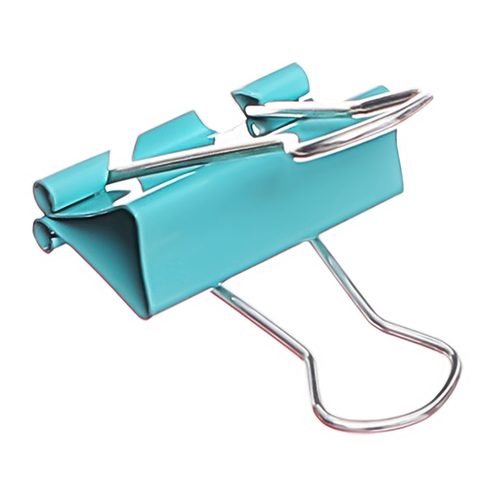 Набор зажимов для бумаг, цветные, 25 мм, 48 штук, 4 цвета, в пластиковой тубе, МИКС Набор зажимов для бумаг, цветные, 25 мм, 48 штук, 4 цвета, в пластиковой тубе, МИКС