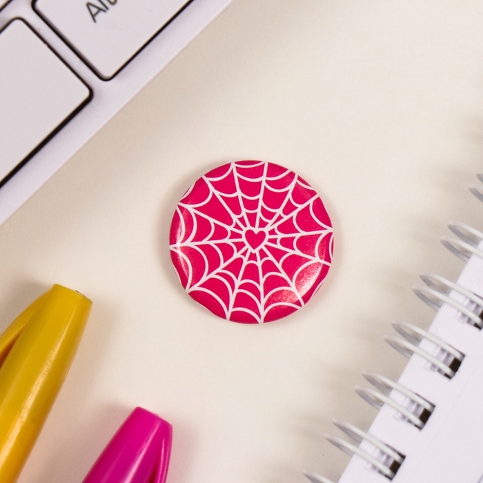 Значки закатные набор 8 шт d=25 мм Значки закатные набор 8 шт d=25 мм "Розовые" 16,5х17 см