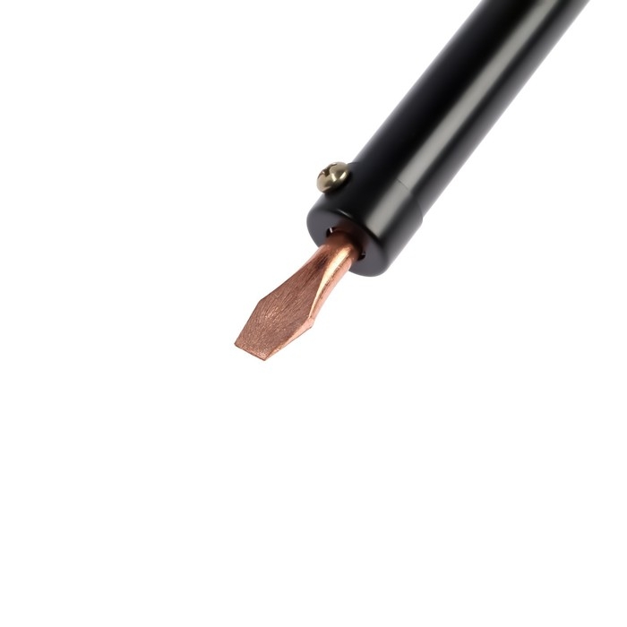 Паяльник ТУНДРА, ЭПСН, деревянная рукоятка, клиновидное жало d=6.2 мм, 100 Вт, 220 В Паяльник ТУНДРА, ЭПСН, деревянная рукоятка, клиновидное жало d=6.2 мм, 100 Вт, 220 В