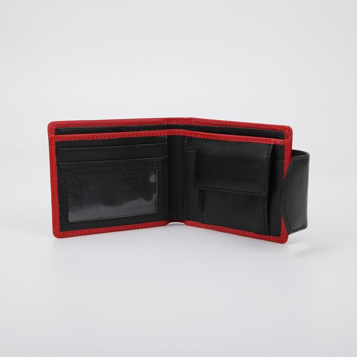 Кошелёк женский на магните, цвет красный Кошелёк женский на магните, цвет красный