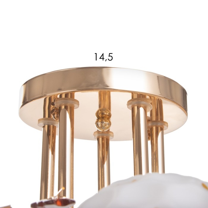 Люстра Люстра "Бэлл" 5х40Вт Е27 Золото МОДЕЛЬ: 2612356