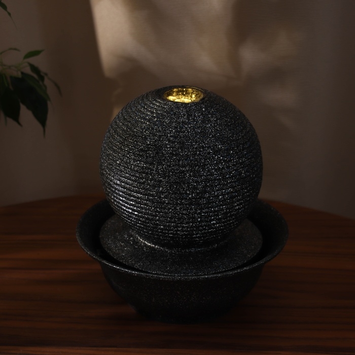 Фонтан Фонтан "Шота" 23х20 см (с подсветкой, без шарика)