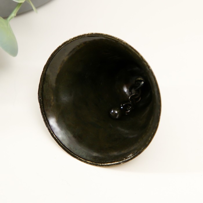 Колокольчик бронза  Колокольчик бронза "Дракон и Феникс" d=6 см