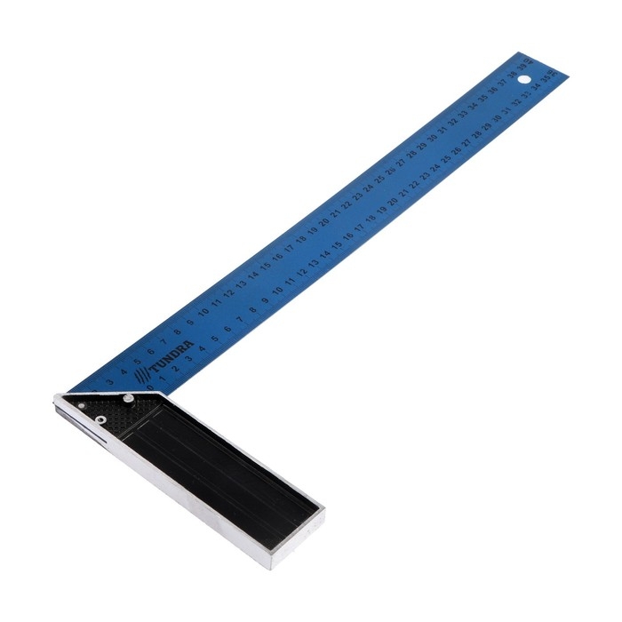 Угольник металлический ТУНДРА, 400 мм Угольник металлический ТУНДРА, 400 мм