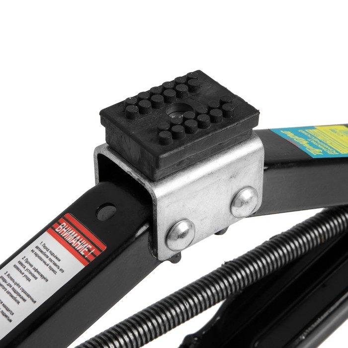 Домкрат ромбический ТУНДРА, с резиновой опорой, высота подъема 100 - 400 мм, 1.3 тонны Домкрат ромбический ТУНДРА, с резиновой опорой, высота подъема 100 - 400 мм, 1.3 тонны