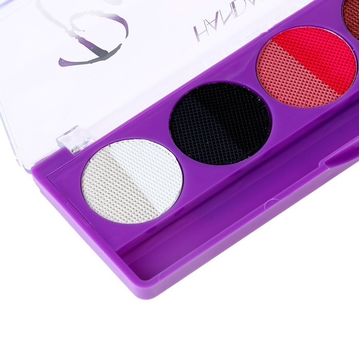 Аквагрим для лица и тела, кисточка, 10 цветов Аквагрим для лица и тела, кисточка, 10 цветов