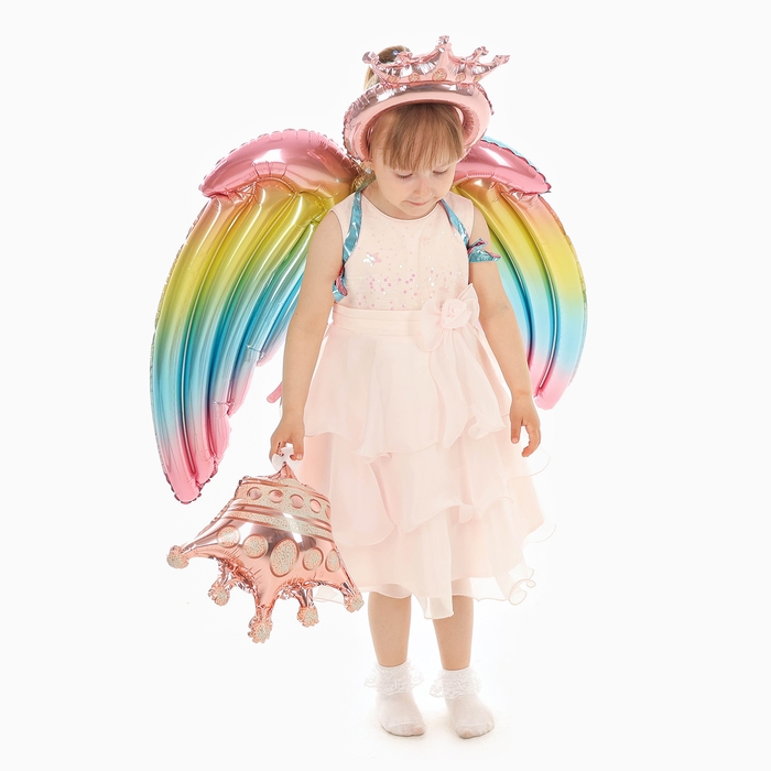 Набор фольгированных шаров &laquo;Карнавальный набор. Розовое золото&raquo;, 3 шт.