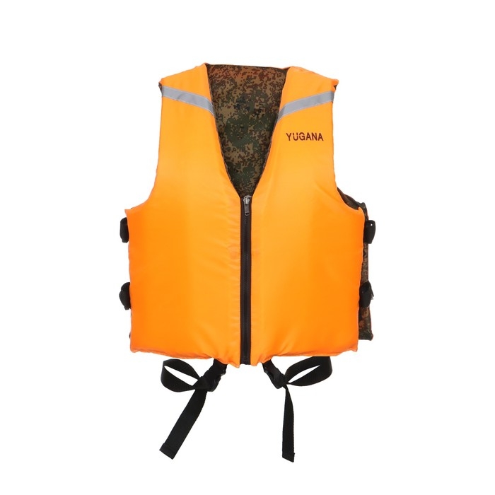 Жилет страховочный YUGANA, двухсторонний, размер 48-54 Жилет страховочный YUGANA, двухсторонний, размер 48-54