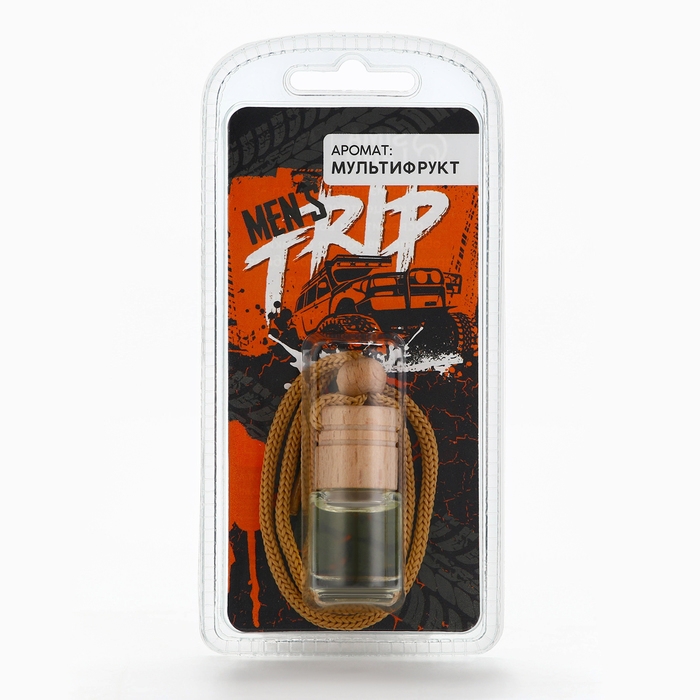 Ароматизатор подвесной Men's, аромат: мультифрукт, 5 мл Ароматизатор подвесной Men's, аромат: мультифрукт, 5 мл