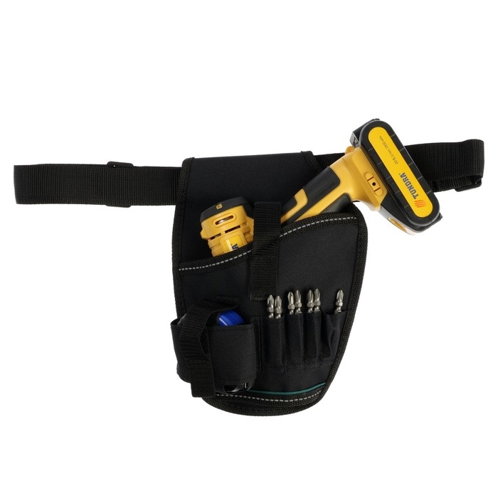 Сумка-кобура поясная ТУНДРА. оксфорд 650ПВХ, 3 наружных кармана, метал. карабин Сумка-кобура поясная ТУНДРА. оксфорд 650ПВХ, 3 наружных кармана, метал. карабин