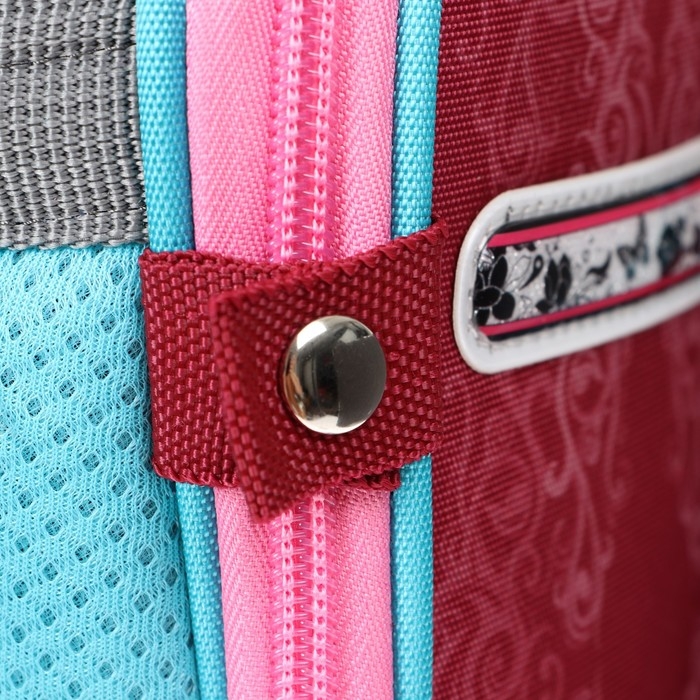 Ранец школьный Стандарт, раскаладной, 36 х 29 х 17 см, Across 191, наполнение: мешок, розовый ACR22-191-10 Ранец школьный Стандарт, раскаладной, 36 х 29 х 17 см, Across 191, наполнение: мешок, розовый ACR22-191-10