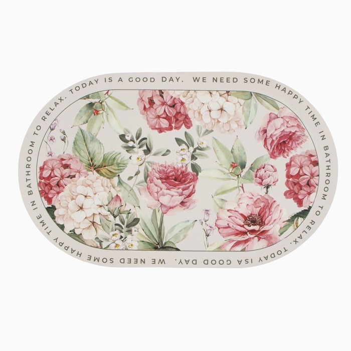 Коврик для ванной Этель Коврик для ванной Этель "Good day", 48х78 см