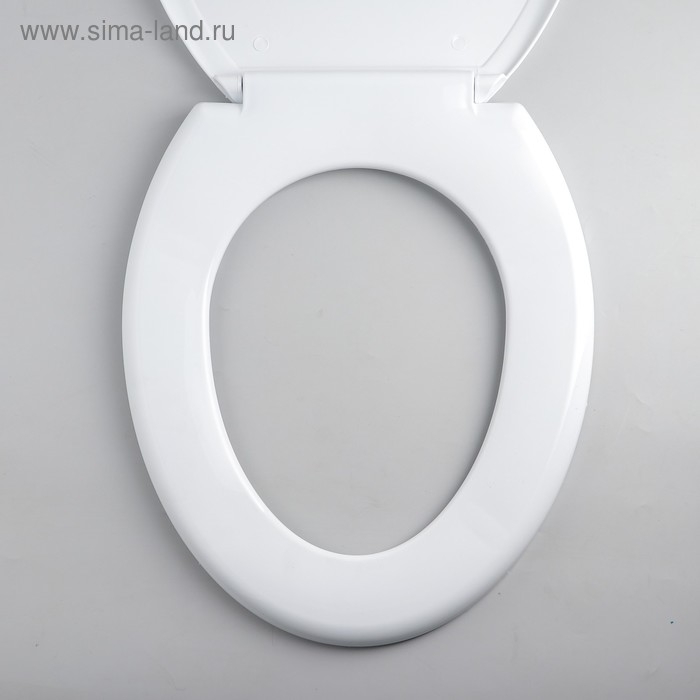 Сиденье для унитаза с крышкой Росспласт «Декор. Яхта», 44,5 х 37,5 см, белое Сиденье для унитаза с крышкой Росспласт «Декор. Яхта», 44,5 х 37,5 см, белое