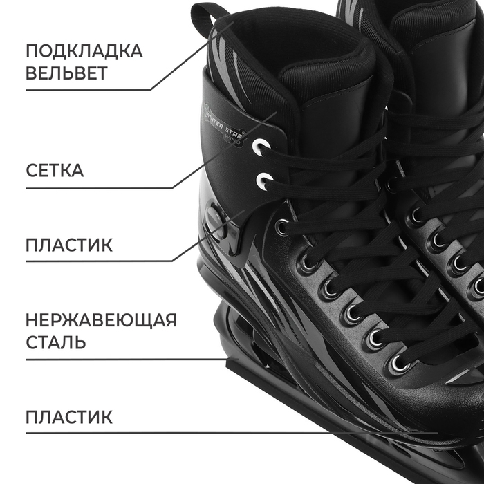 Коньки хоккейные прокатные Winter Star, р. 40 Коньки хоккейные прокатные Winter Star, р. 40