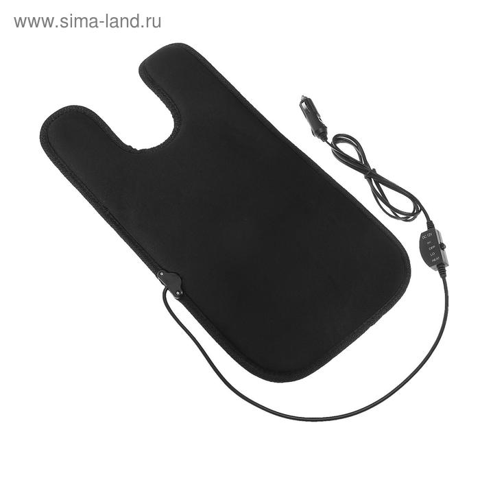 Накидка с подогревом TORSO, 12 В, регулятор, 55×27 см, провод 200 см, черный