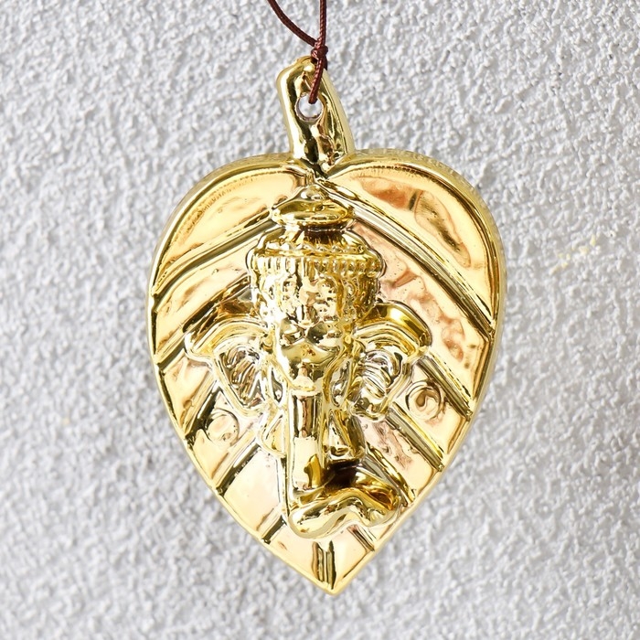 Музыка ветра+ловец снов Музыка ветра+ловец снов "Ганеша в круге" 4 трубки 52 см