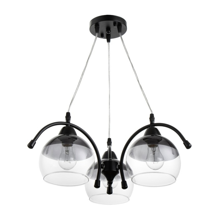 Светильник Светильник "Эйсон" 3хЕ27 40Вт черный 51х51х60 см BayerLux