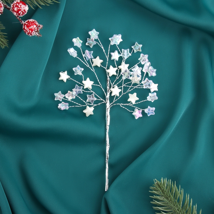 Декор  Декор "Хрустальная сказка" 16 см, звездочка перелив