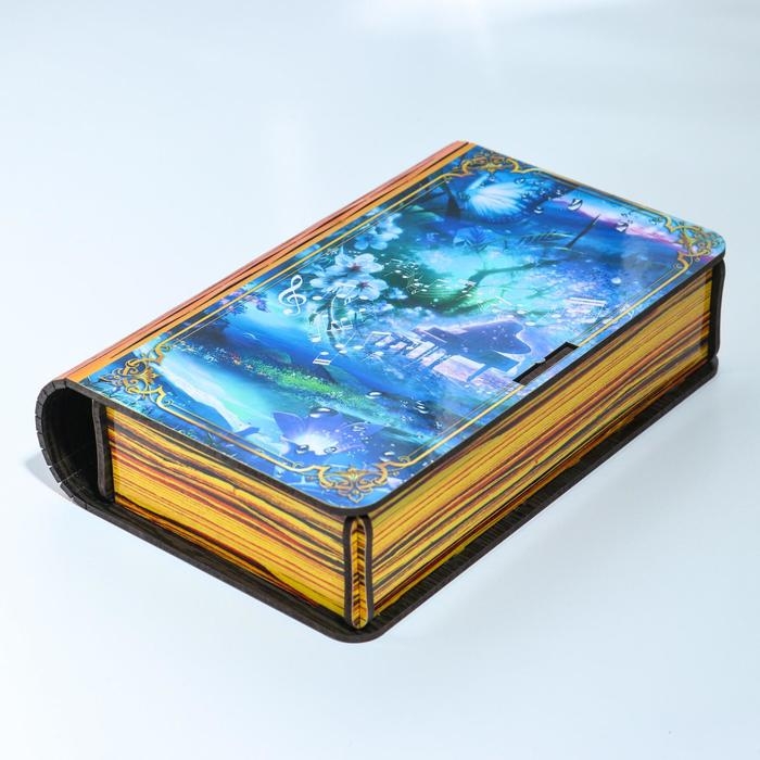 Шкатулка книга   Шкатулка книга  "Вдохновение", 20х13х5 см