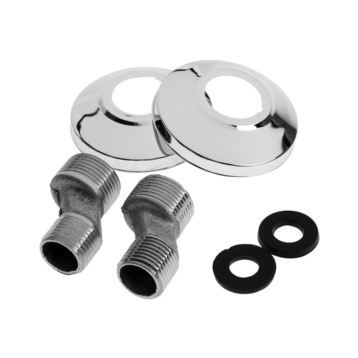 Смеситель для ванны ZEIN Z2741, излив 28 см, с кнопкой, картридж 35 мм, душевой набор, хром Смеситель для ванны ZEIN Z2741, излив 28 см, с кнопкой, картридж 35 мм, душевой набор, хром